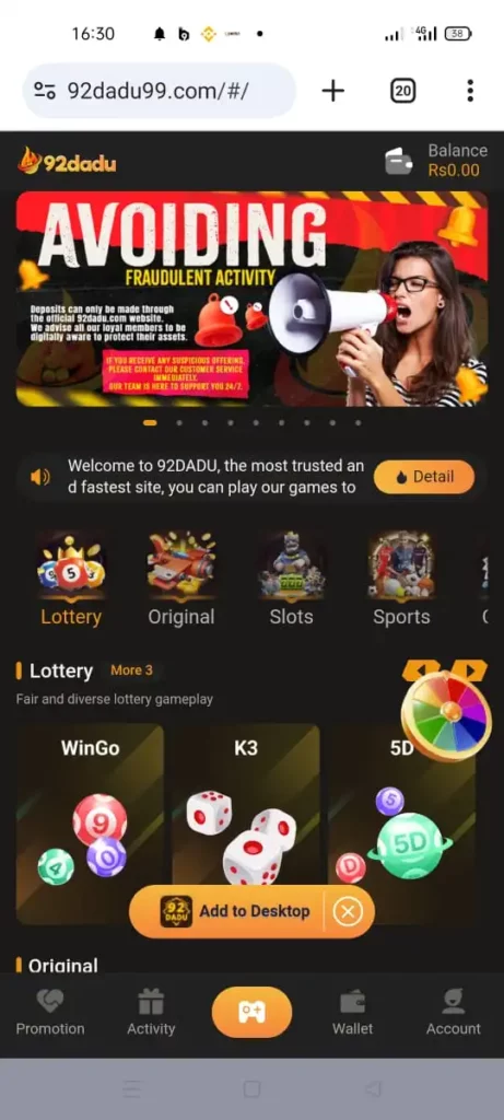 92 dadu earning app